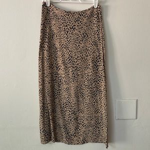 brandy melville midi skirt